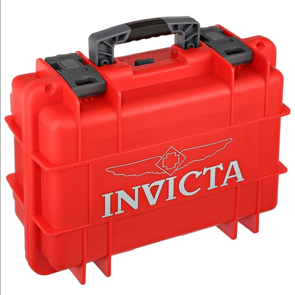 Invicta Other - Invicta   8 Slot Red Dive Case